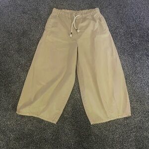 Zara Wide Leg Barrel Pants